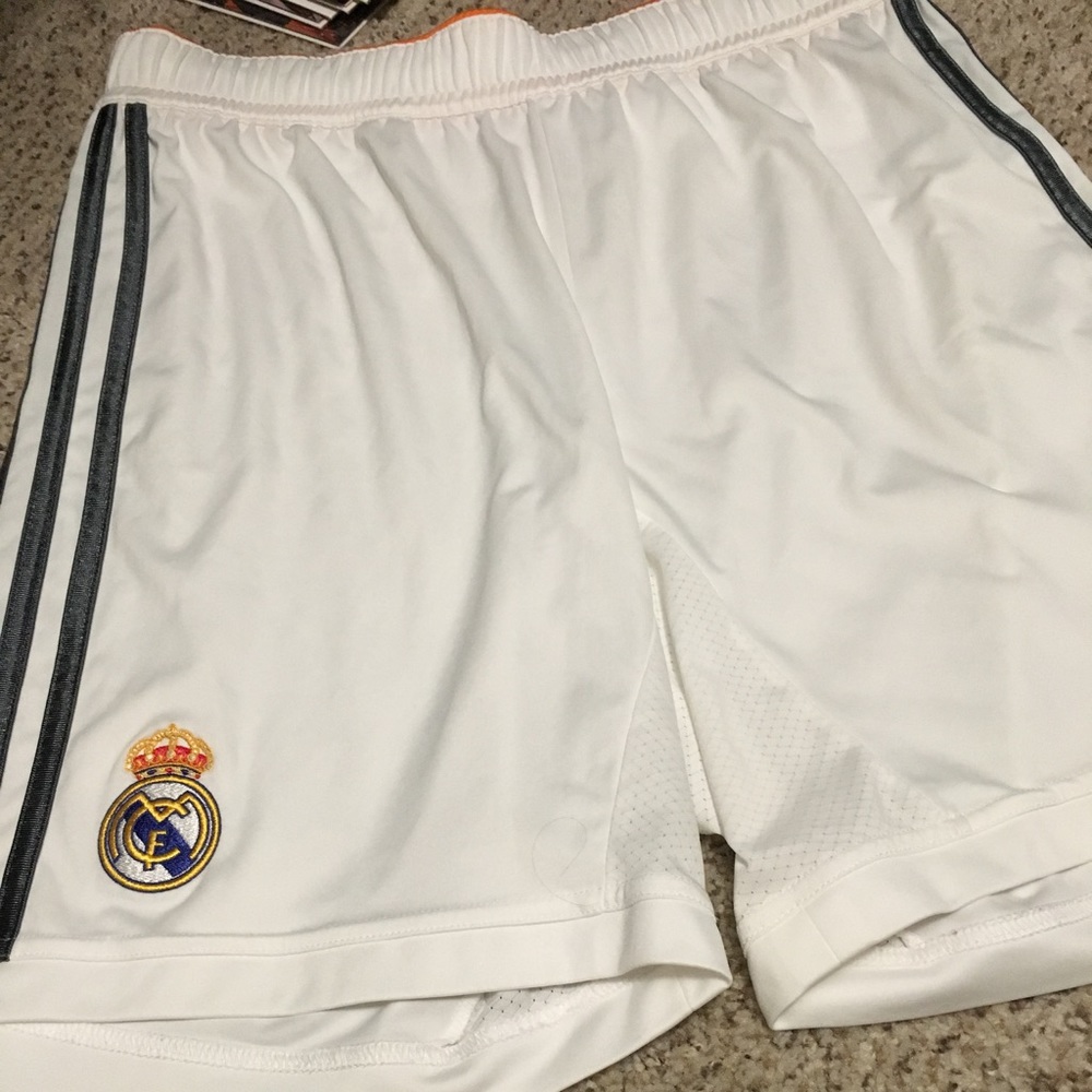 Real Madrid shorts football soccer